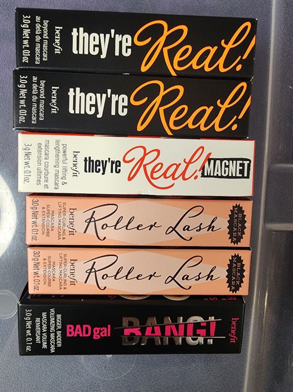 Bundle 6 Pc Benfit Cosmetics Travel Mascaras